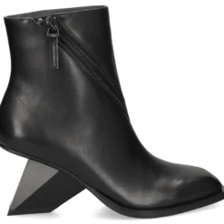 UNITED NUDE Botines con tacón de Mujer ROCKIT ZIP BOOTIE NEGRO