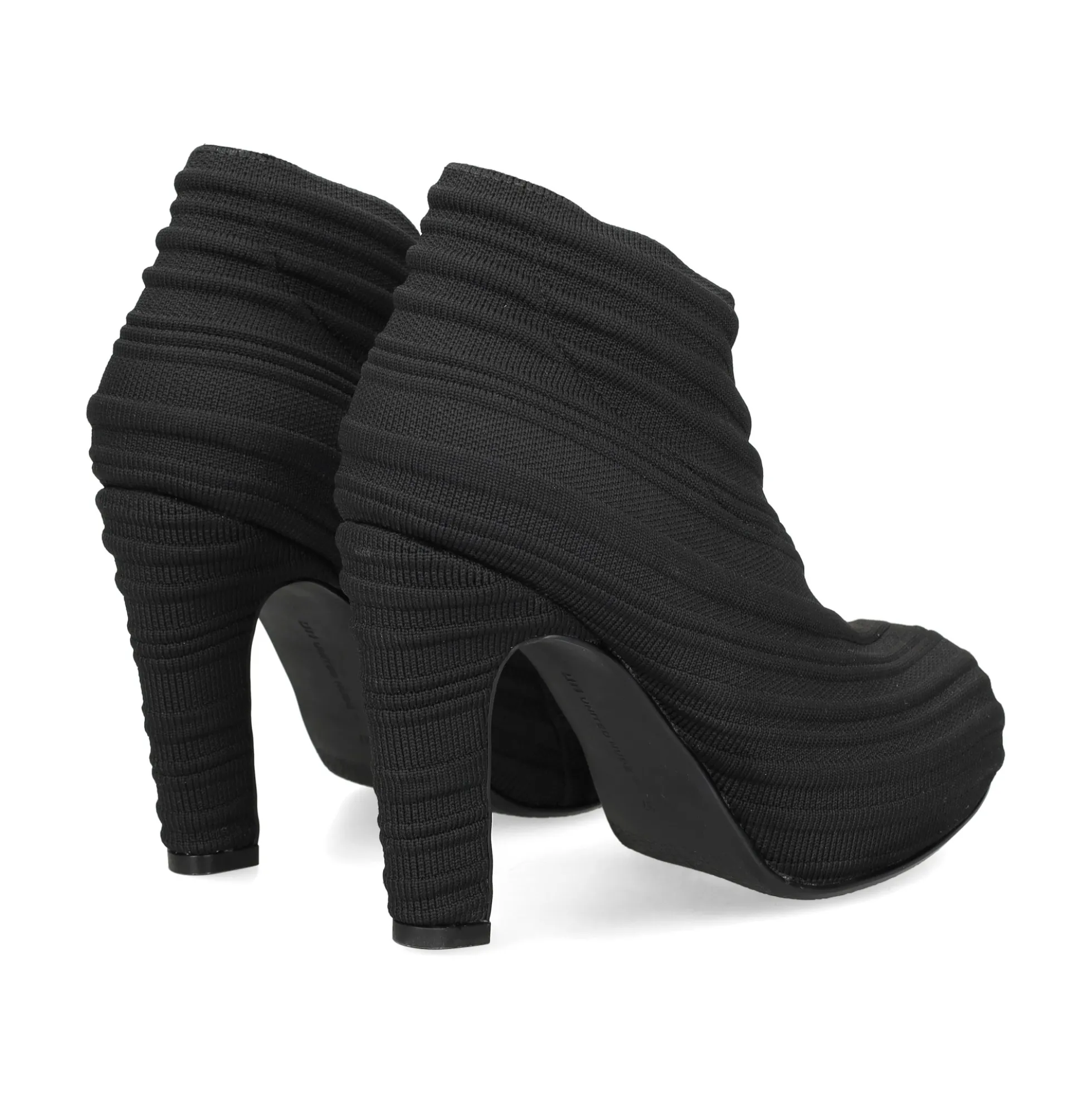 UNITED NUDE Botines con tacón de Mujer FOLD HI II NEGRO