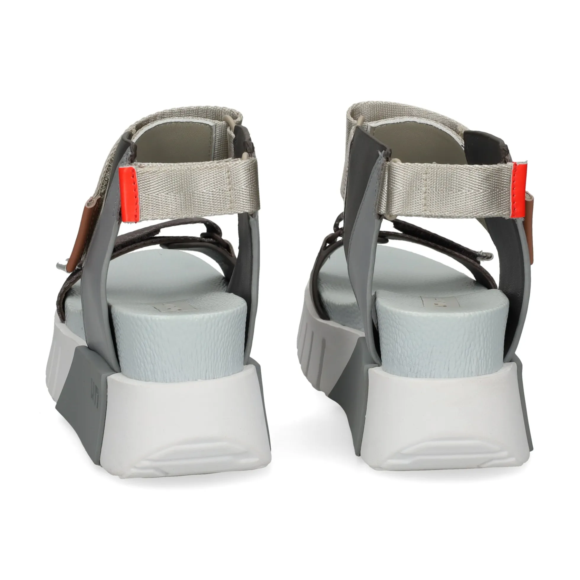 UNITED NUDE Sandalias con plataforma de Mujer DELTA RUN NEUTRALS