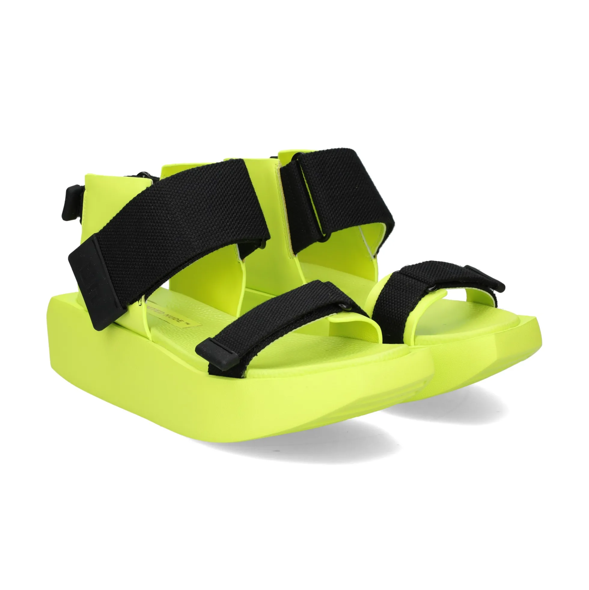 UNITED NUDE Sandalias con plataforma de Mujer WA LO LIME