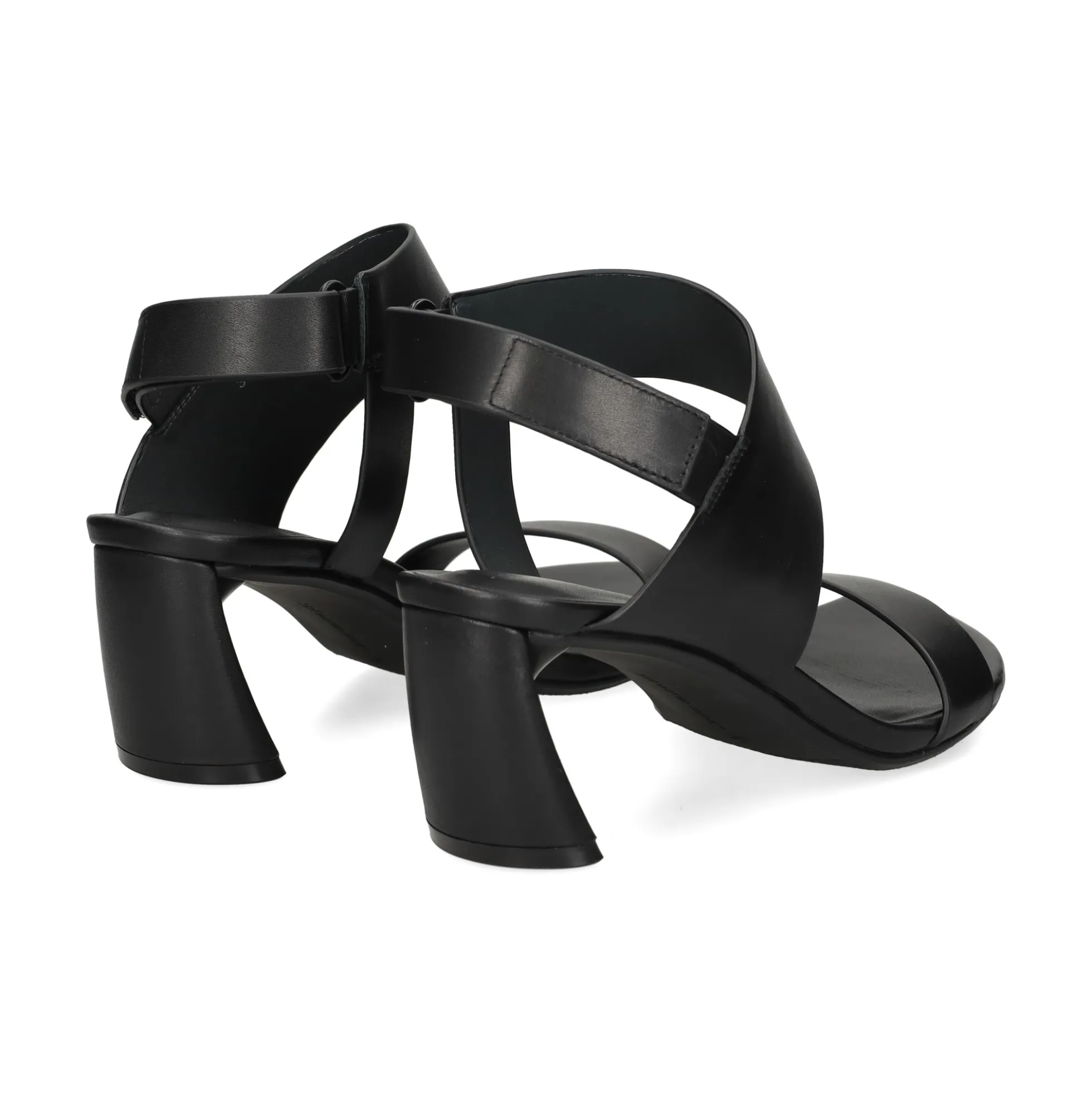 UNITED NUDE Sandalias con tacón de Mujer ZUMA SANDAL MID NEGRO