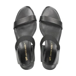 UNITED NUDE Sandalias con tacón de Mujer RAILA MID NEGRO