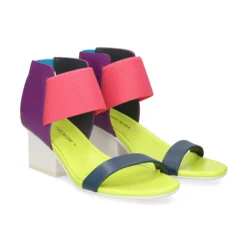 UNITED NUDE Sandalias con tacón de Mujer RAILA MID RAINBOW