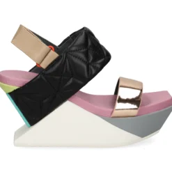 UNITED NUDE Sandalias cuña de Mujer DELTA WEDGE PUFFY MIX