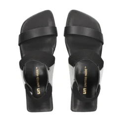 UNITED NUDE Sandalias cuña de Mujer LOOP REIKI HI SILVER