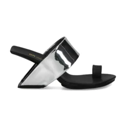 UNITED NUDE Sandalias cuña de Mujer LOOP TOE HI MIRROR SILVER