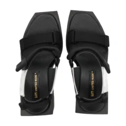 UNITED NUDE Sandalias cuña de Mujer WA HI MIRROR SILVER