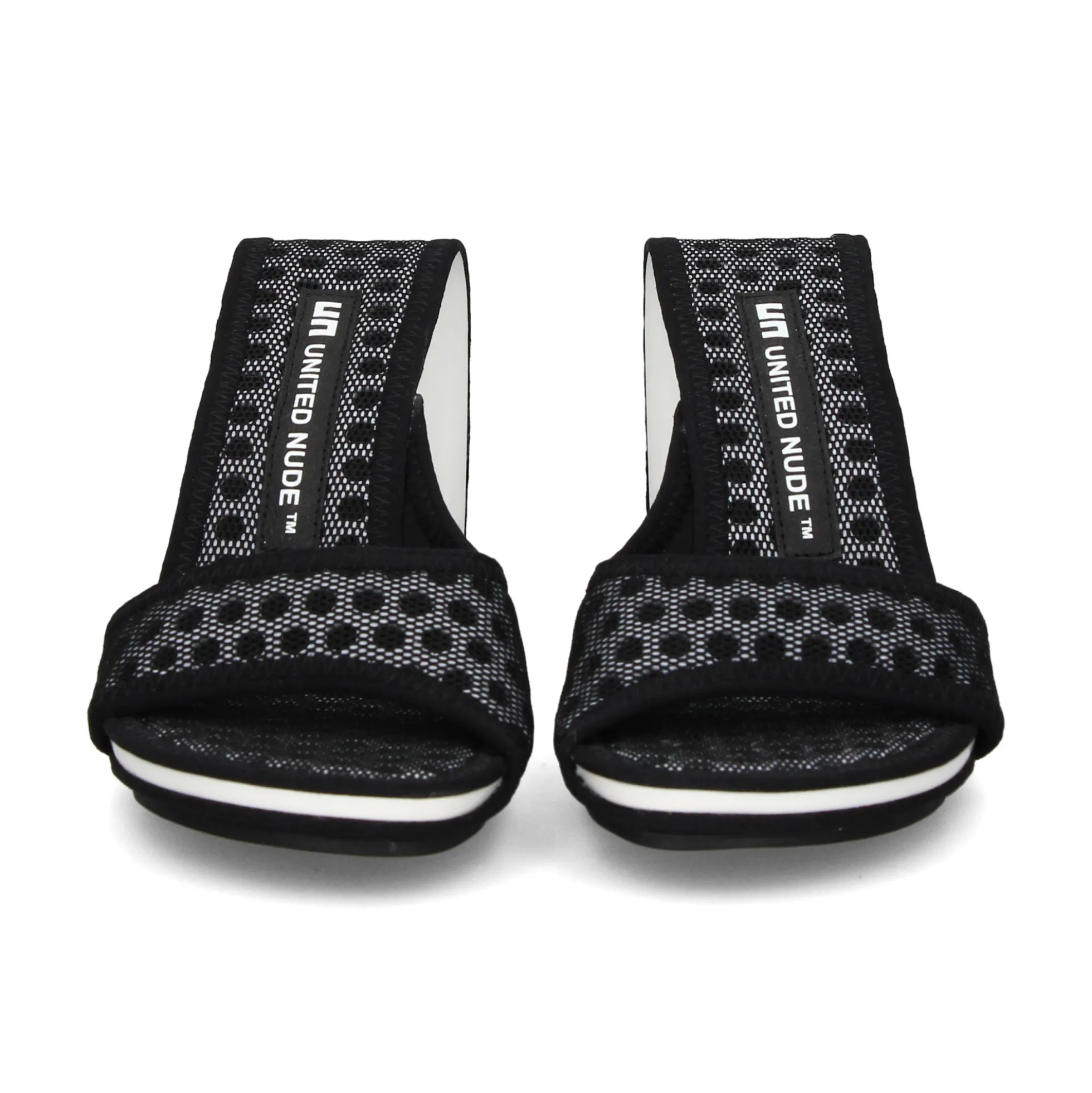 UNITED NUDE Sandalias cuña de Mujer MOBIUS HI SURF BLACK