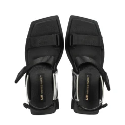 UNITED NUDE Sandalias cuña de Mujer KO MID MIRROR SILVER