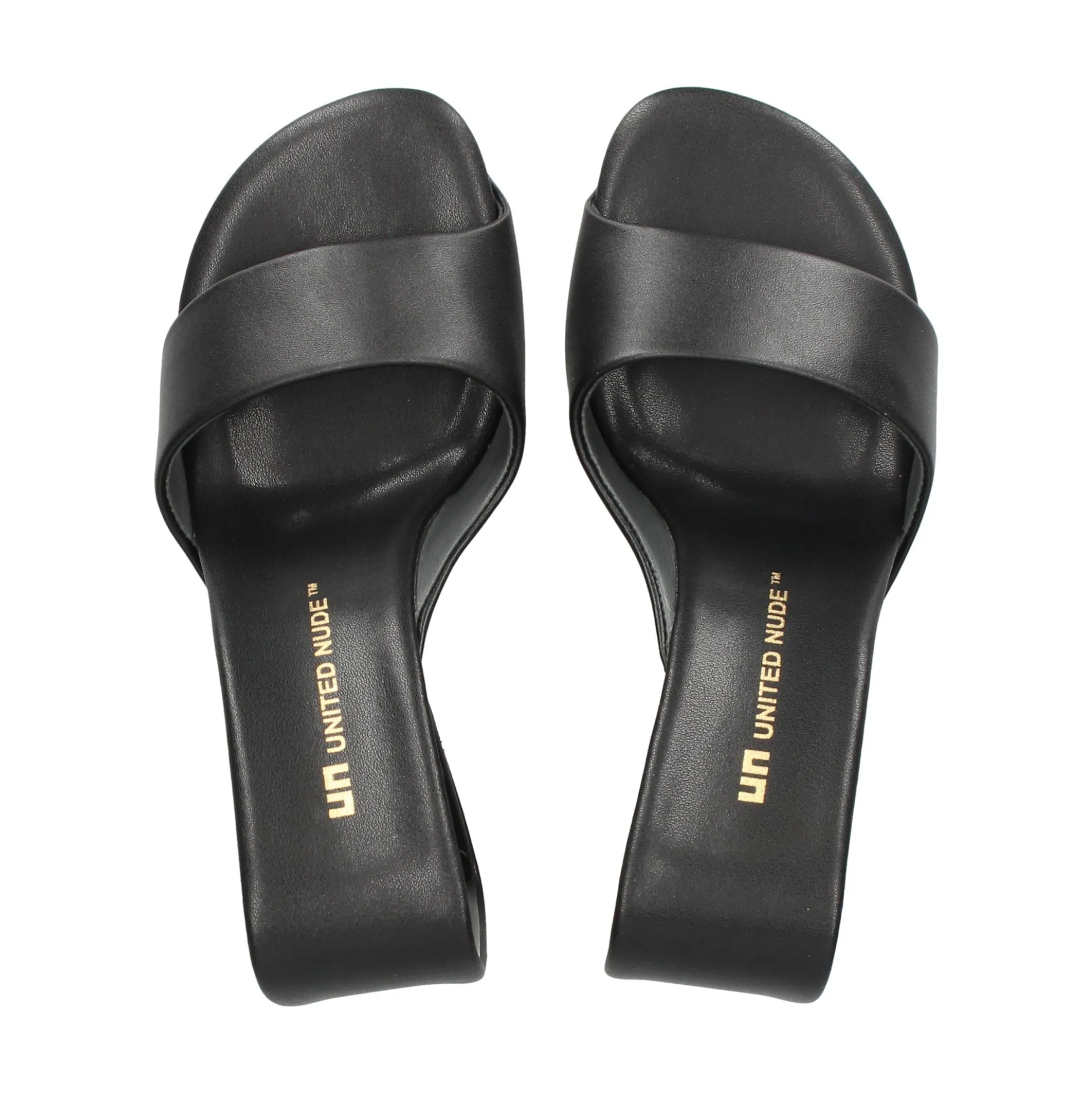 UNITED NUDE Sandalias cuña de Mujer MOBIUS HI NEGRO