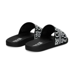 VERSACE JEANS Sandalias de Hombre 79YA3SQ1 899 BLACK