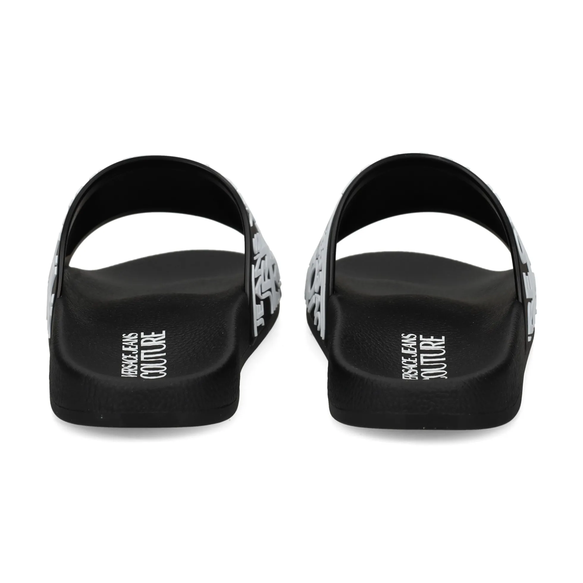VERSACE JEANS Sandalias de Hombre 79YA3SQ1 899 BLACK