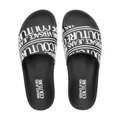 VERSACE JEANS Sandalias de Hombre 79YA3SQ1 899 BLACK