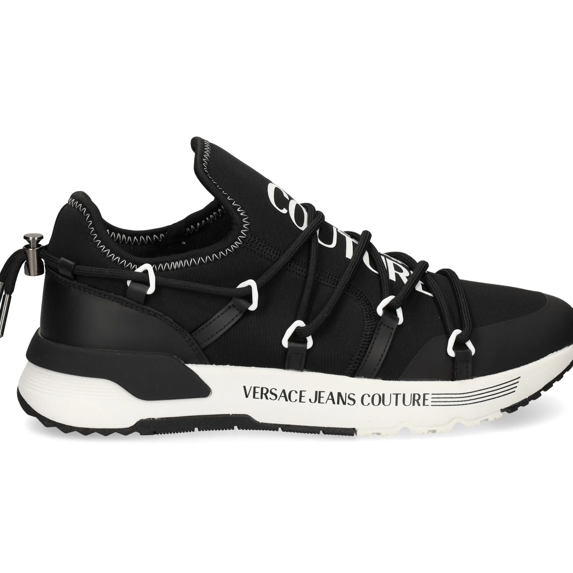 VERSACE JEANS Zapatillas de Hombre 79YA3SA6 L01 BLACK/WHIT