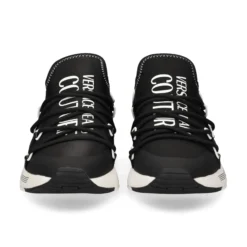 VERSACE JEANS Zapatillas de Hombre 79YA3SA6 L01 BLACK/WHIT
