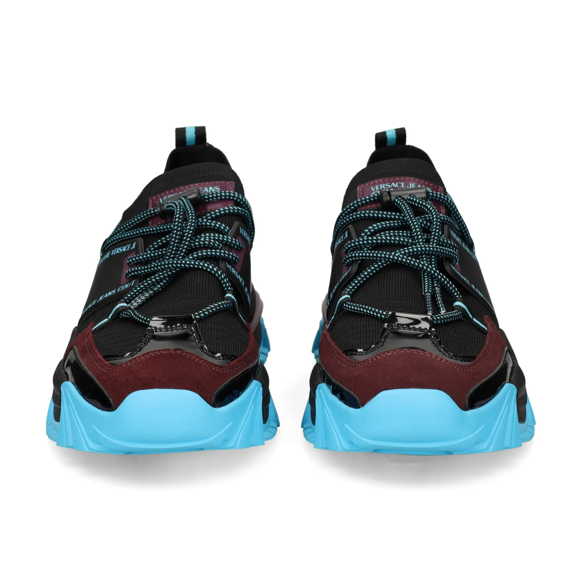 VERSACE JEANS Zapatillas de Hombre 79YA3SI3 M09 BLACK/MUTLI