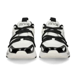VERSACE JEANS Zapatillas de Hombre 79YA3SA8 L02 WHITE/BLAC