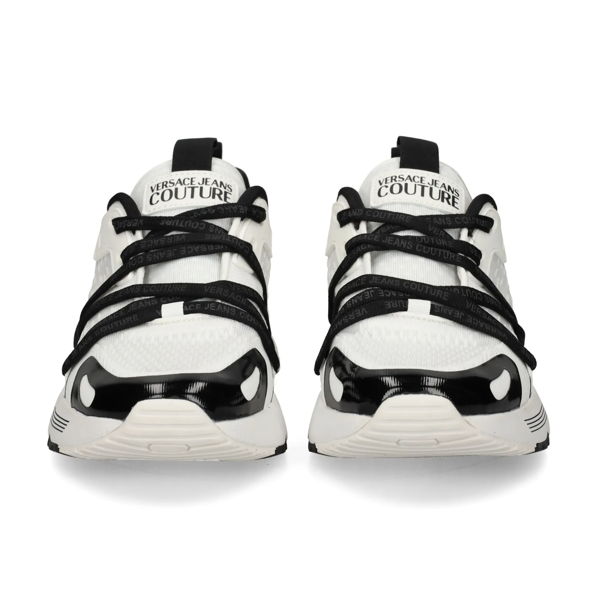 VERSACE JEANS Zapatillas de Hombre 79YA3SA8 L02 WHITE/BLAC