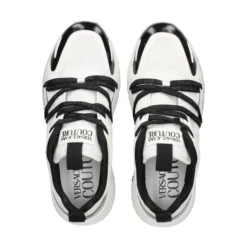 VERSACE JEANS Zapatillas de Hombre 79YA3SA8 L02 WHITE/BLAC