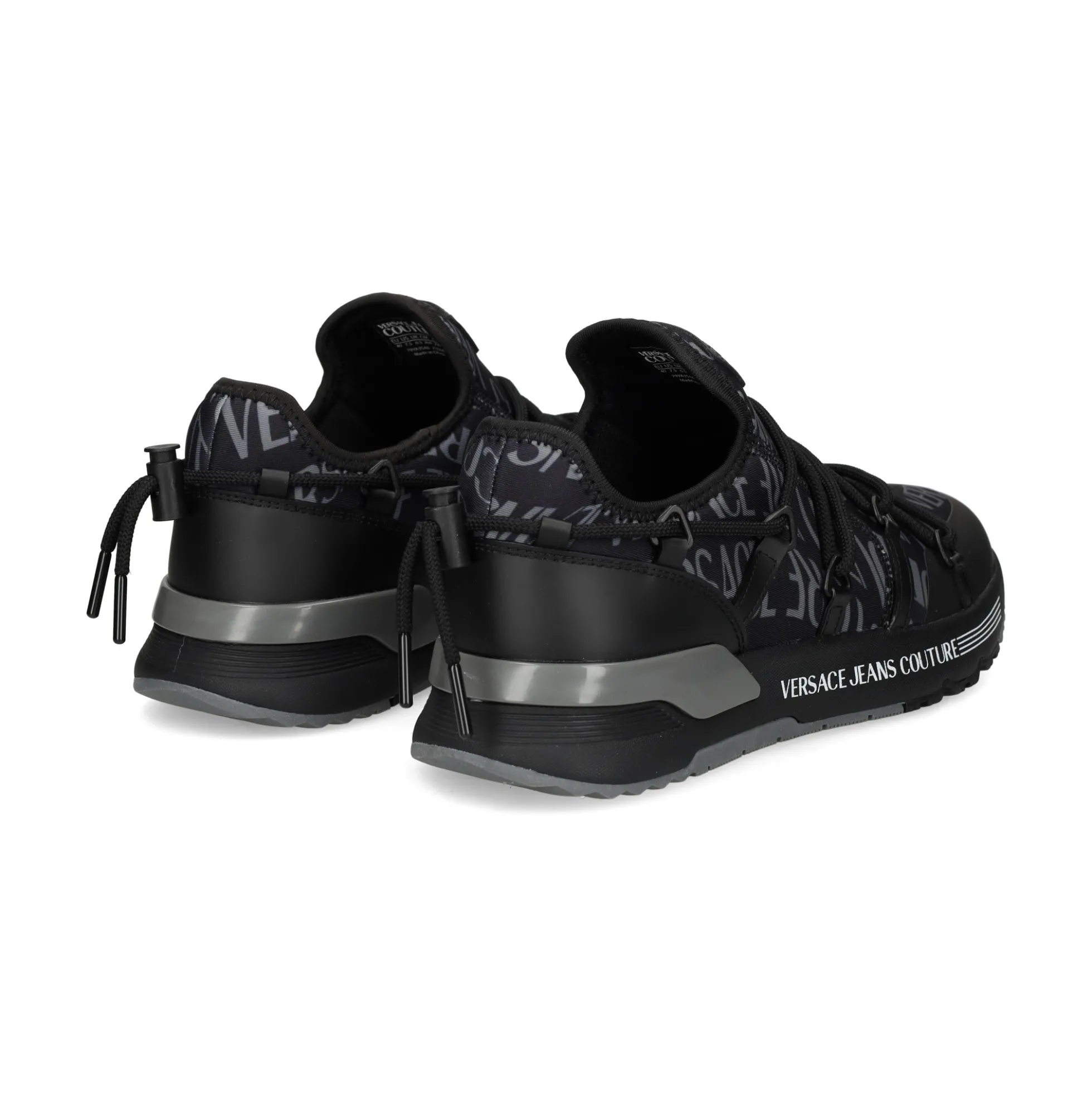 VERSACE JEANS Zapatillas de Hombre 79YA3SA6 U23 BLACK/GRAP