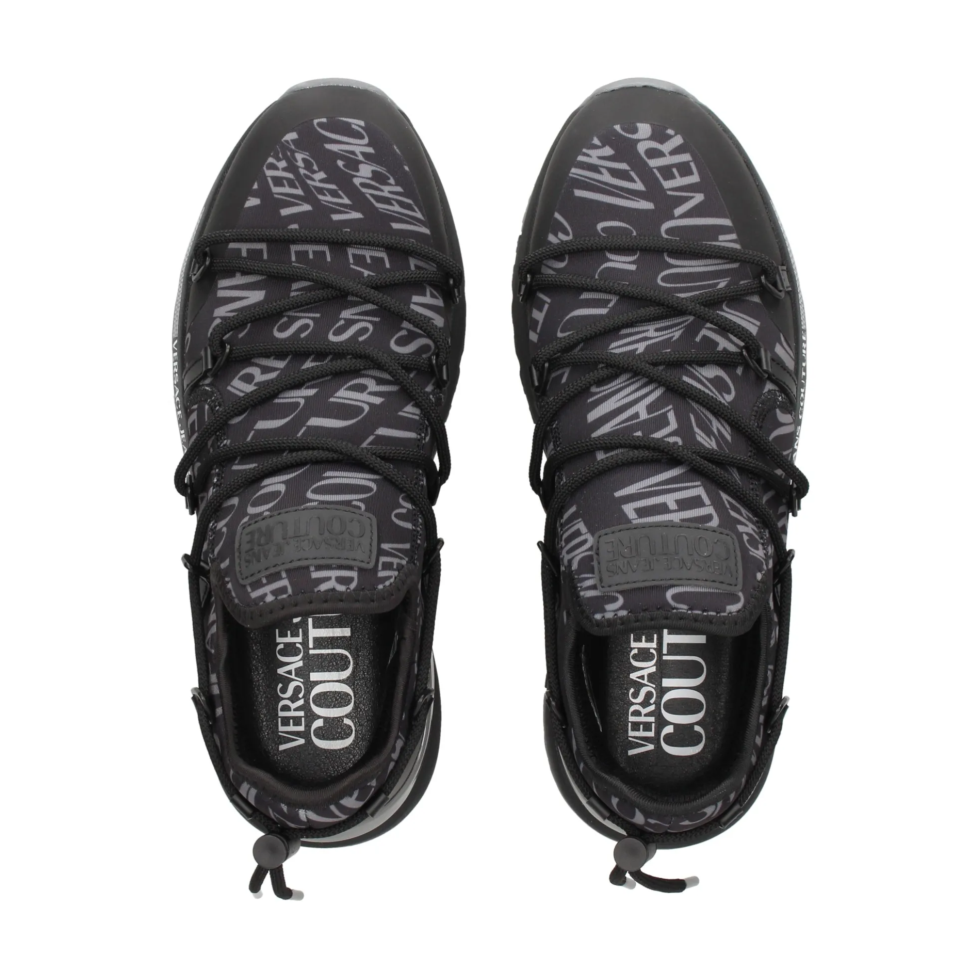 VERSACE JEANS Zapatillas de Hombre 79YA3SA6 U23 BLACK/GRAP