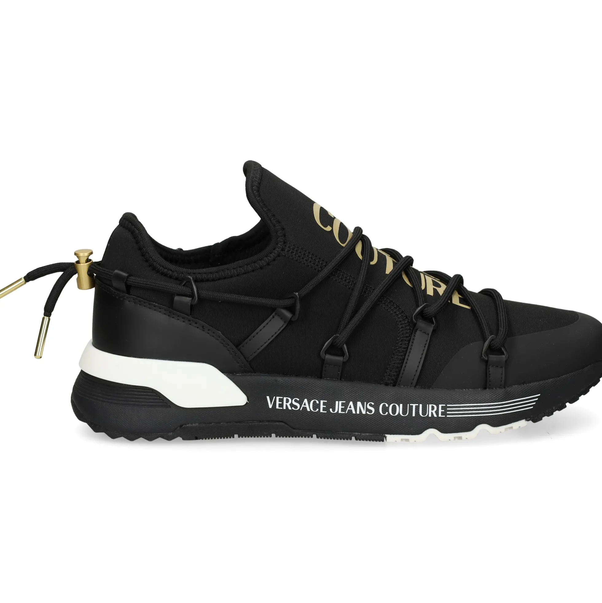 VERSACE JEANS Zapatillas de Hombre 79YA3SA6 G89 BLACK/GOLD