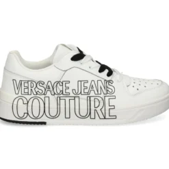 VERSACE JEANS Zapatillas de Hombre 77YA3SJ5 003 WHITE