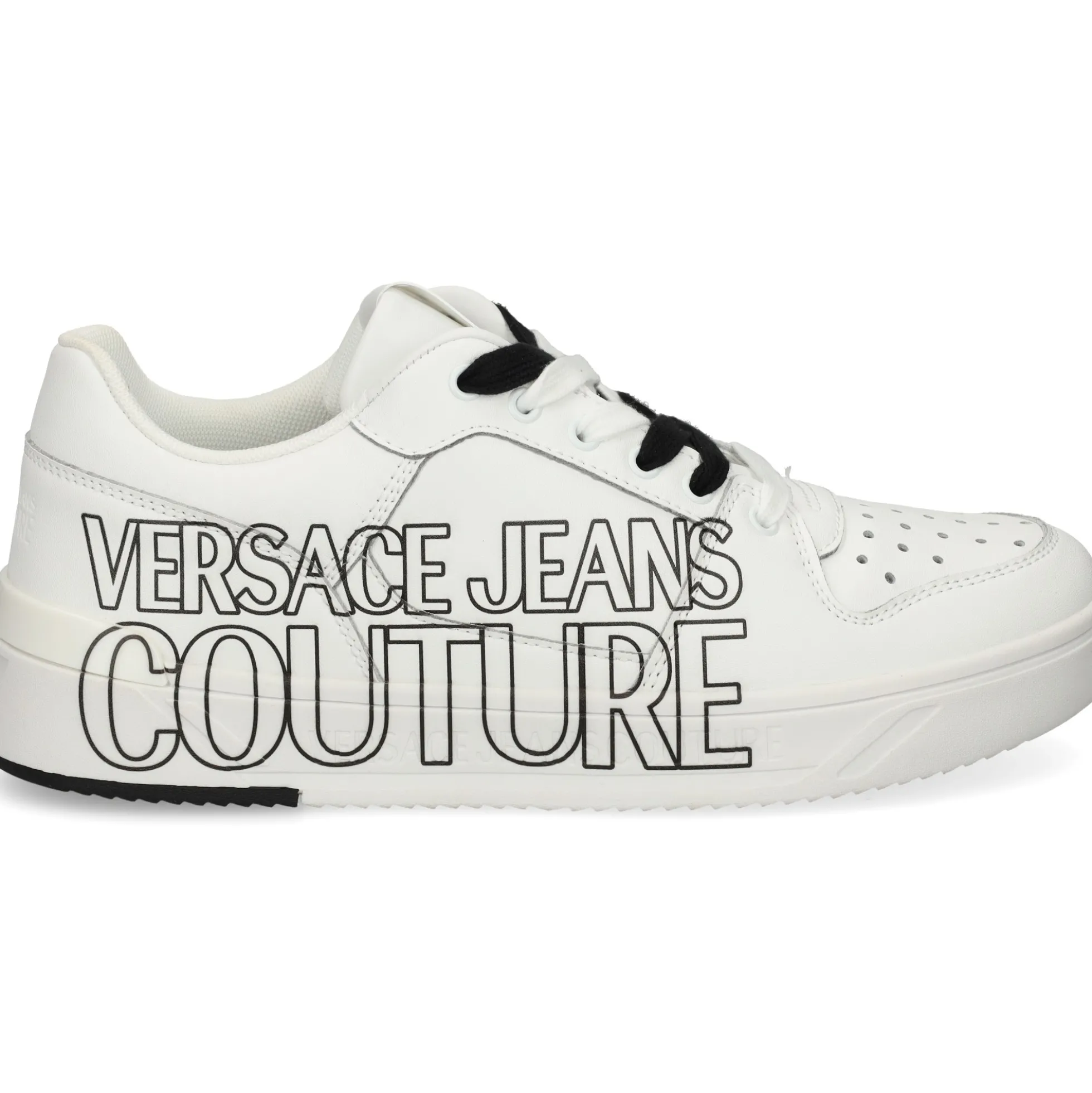 VERSACE JEANS Zapatillas de Hombre 77YA3SJ5 003 WHITE