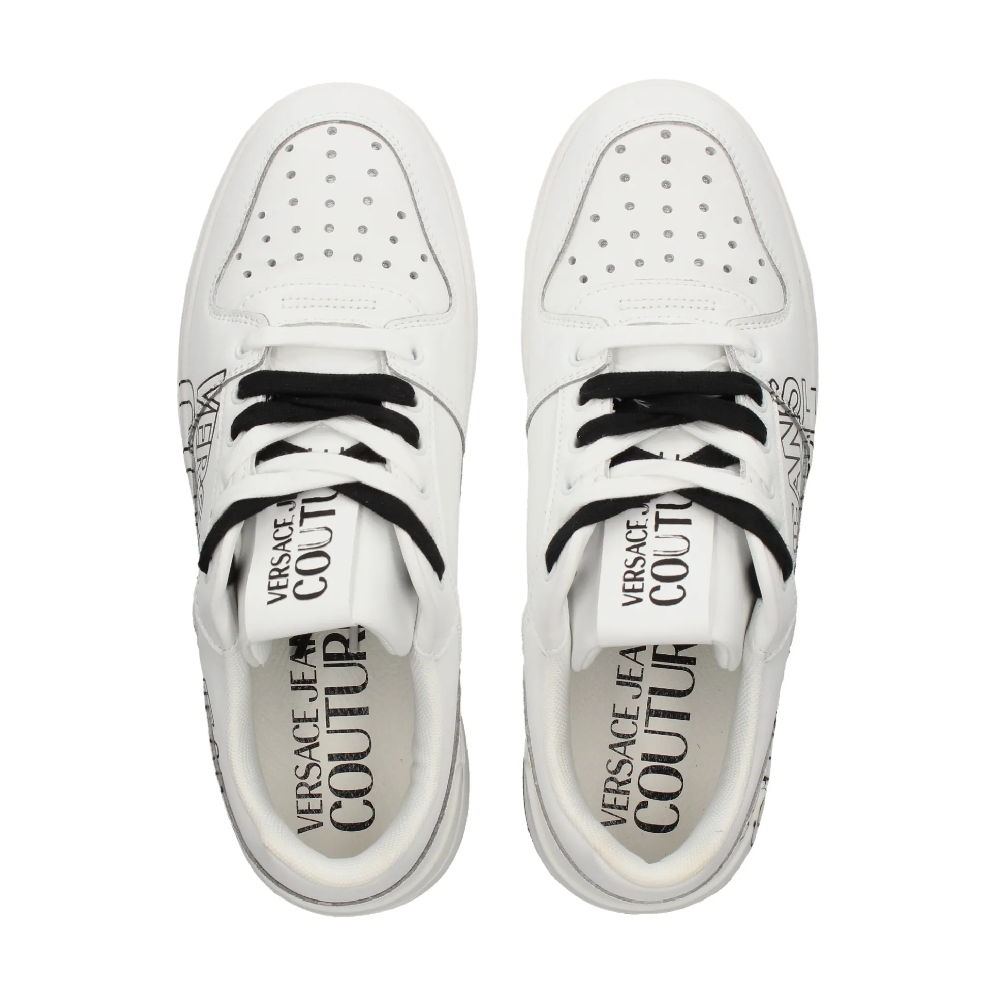 VERSACE JEANS Zapatillas de Hombre 77YA3SJ5 003 WHITE