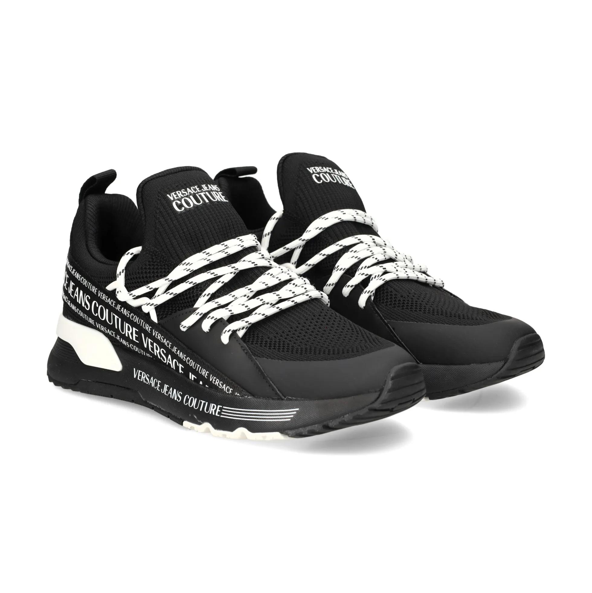 VERSACE JEANS Zapatillas de Hombre 77YA3SA3 899 BLACK