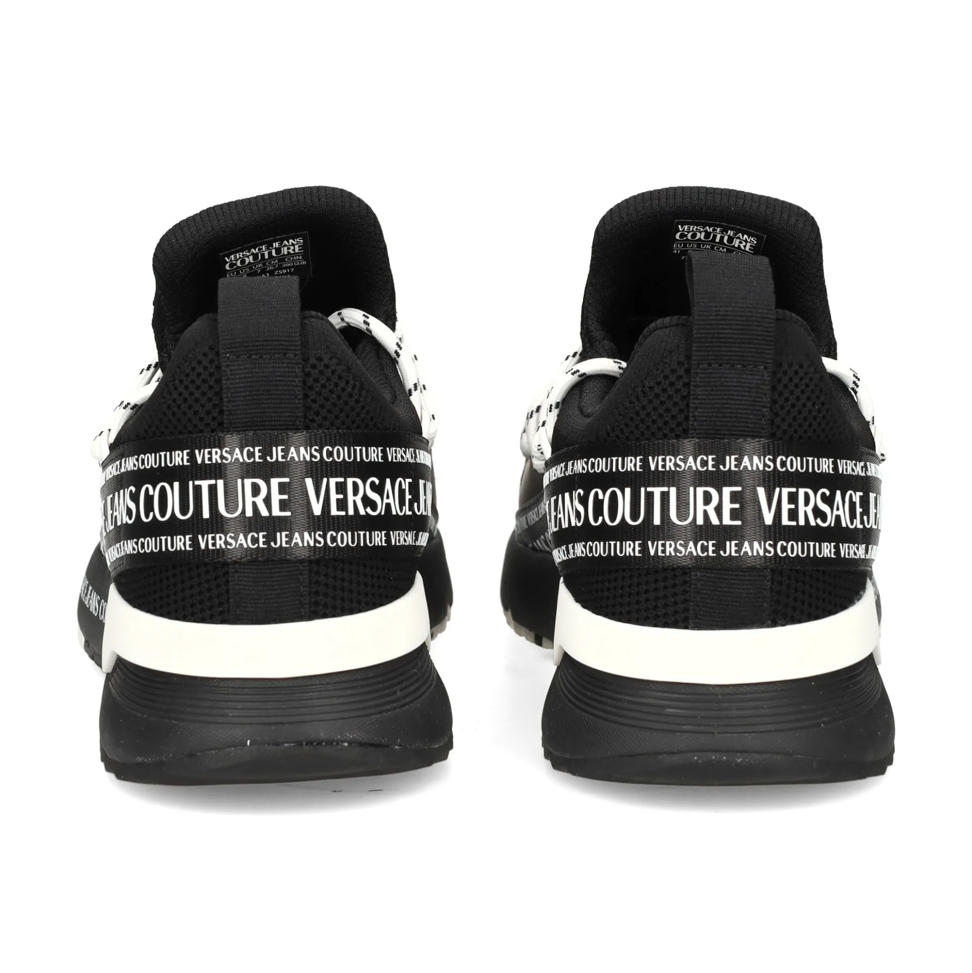 VERSACE JEANS Zapatillas de Hombre 77YA3SA3 899 BLACK