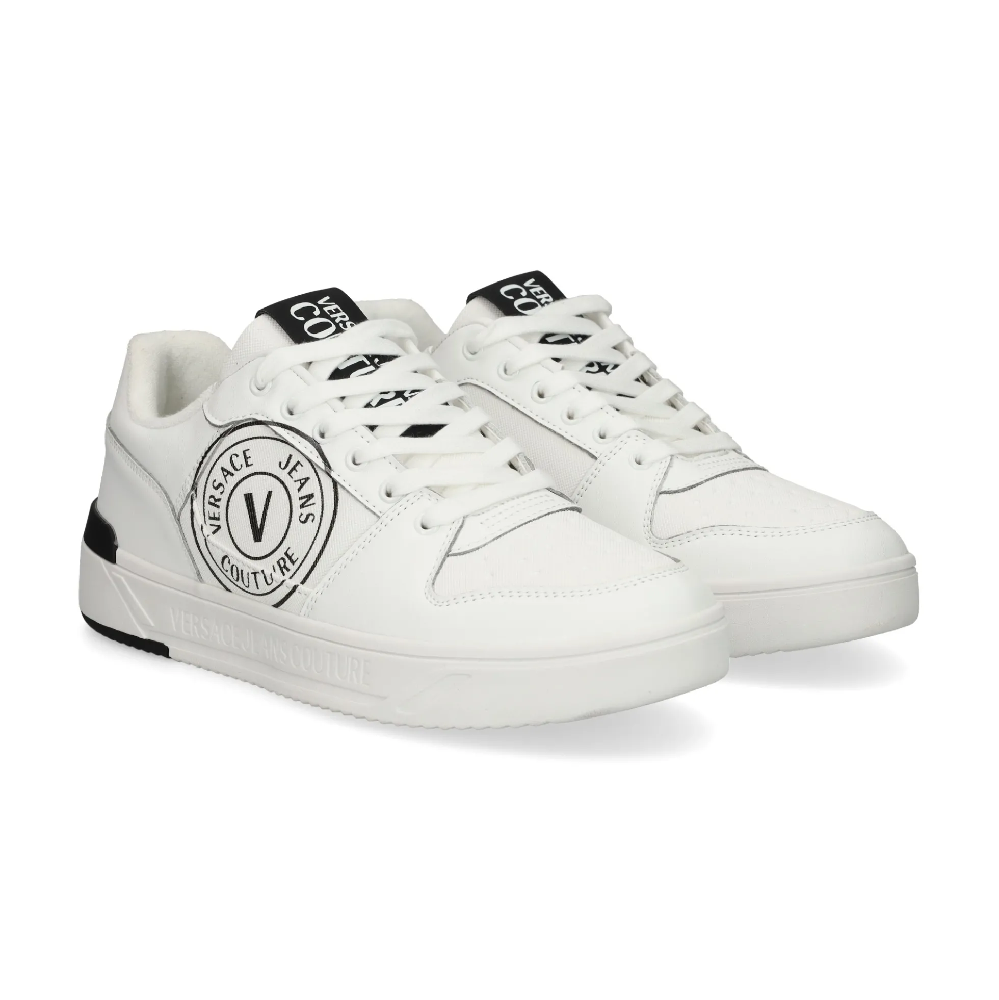 VERSACE JEANS Zapatillas de Hombre 77YA3SJ1 003 WHITE
