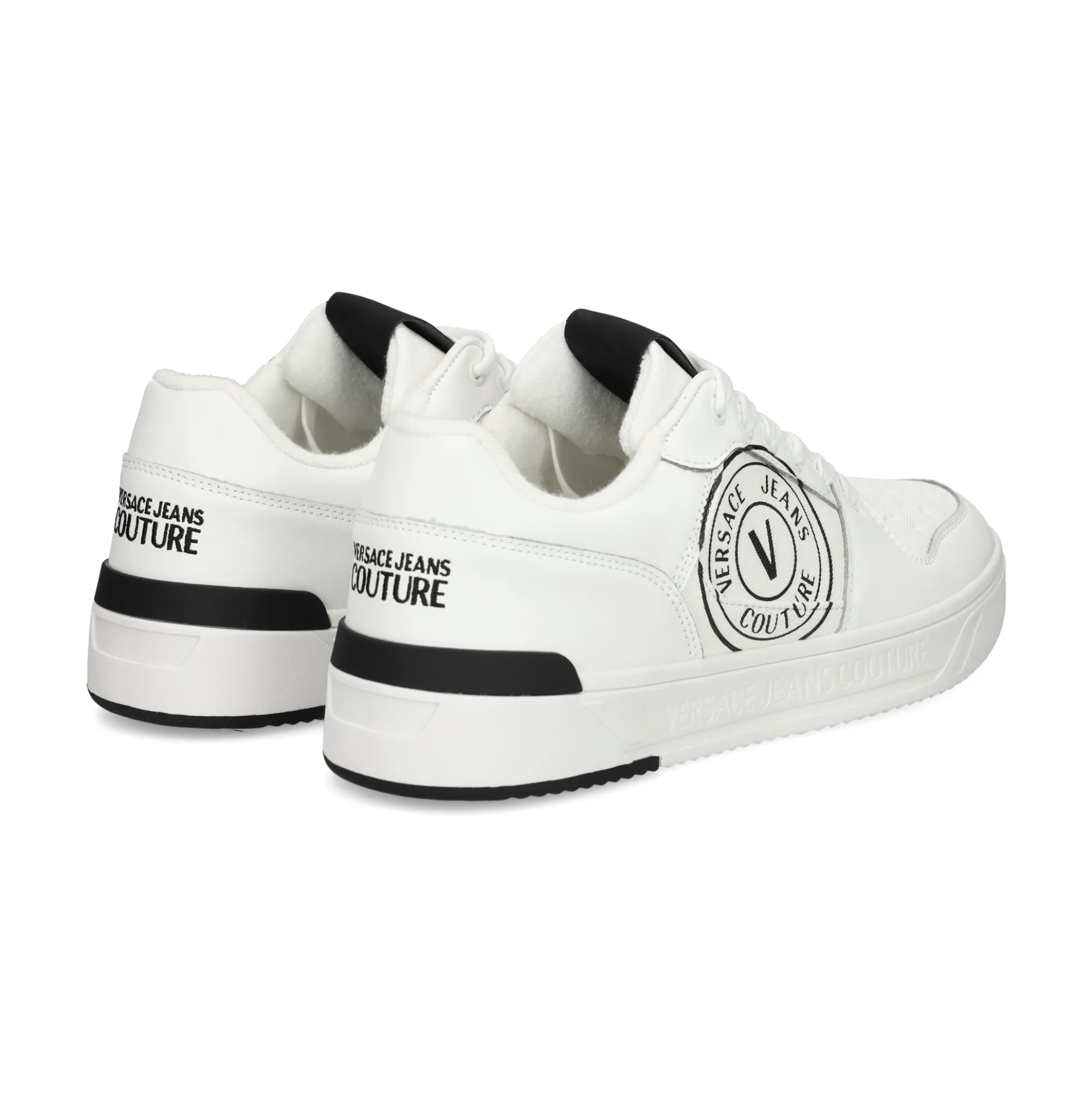 VERSACE JEANS Zapatillas de Hombre 77YA3SJ1 003 WHITE