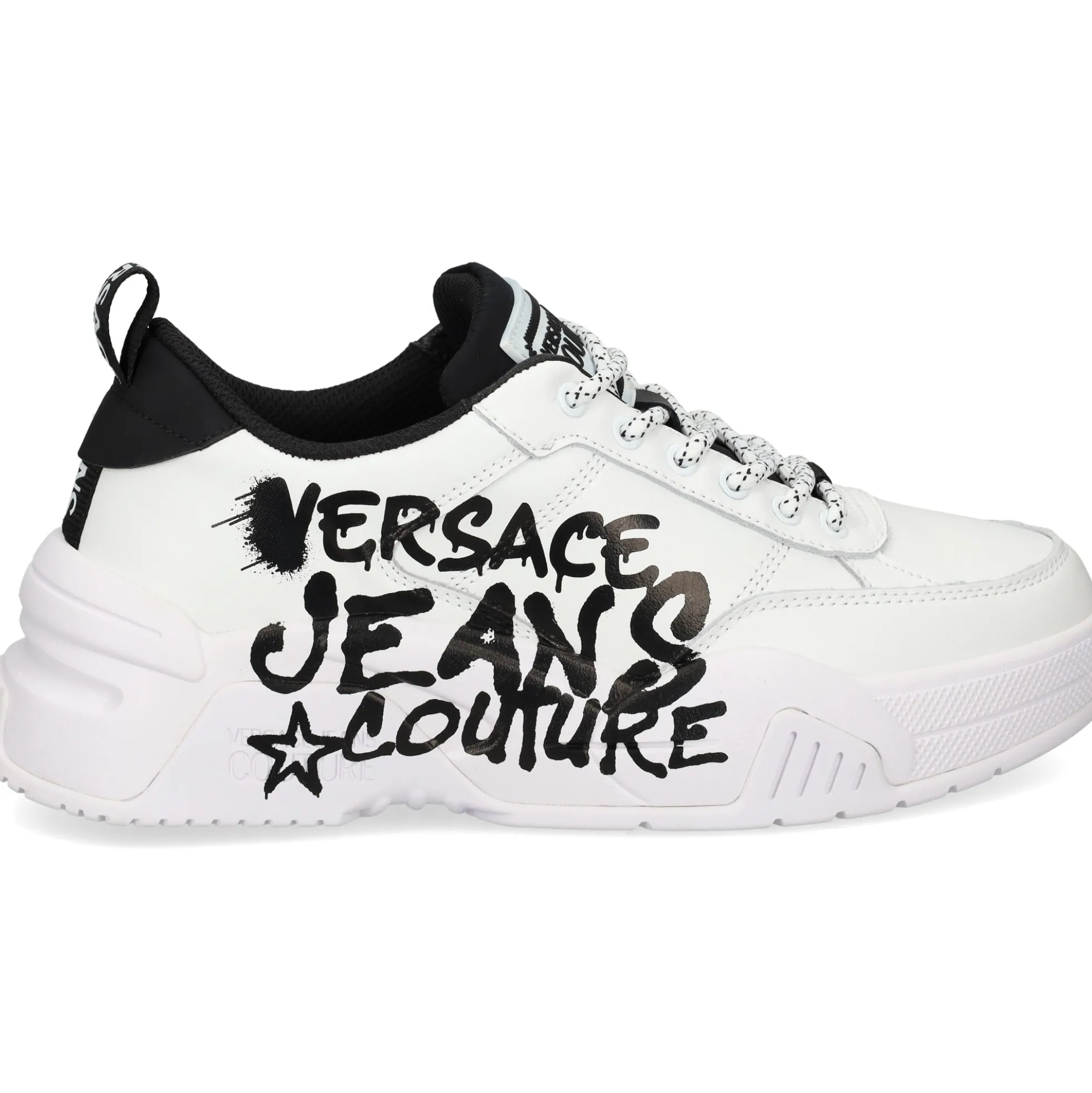 VERSACE JEANS Zapatillas de Hombre 77YA3SF1 003 WHITE