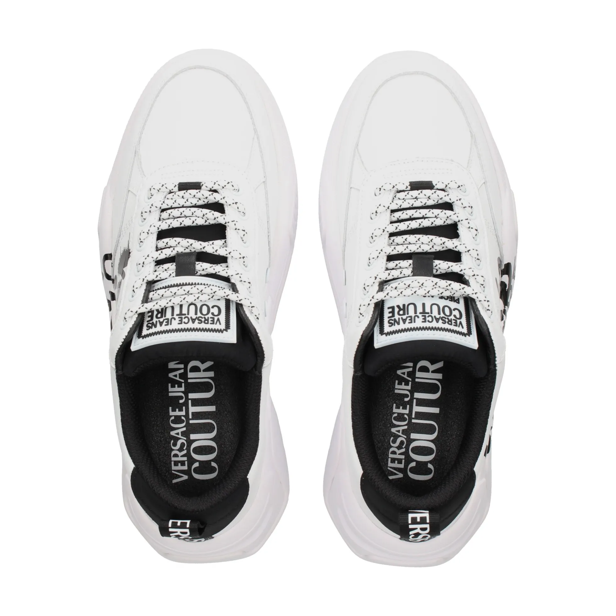 VERSACE JEANS Zapatillas de Hombre 77YA3SF1 003 WHITE