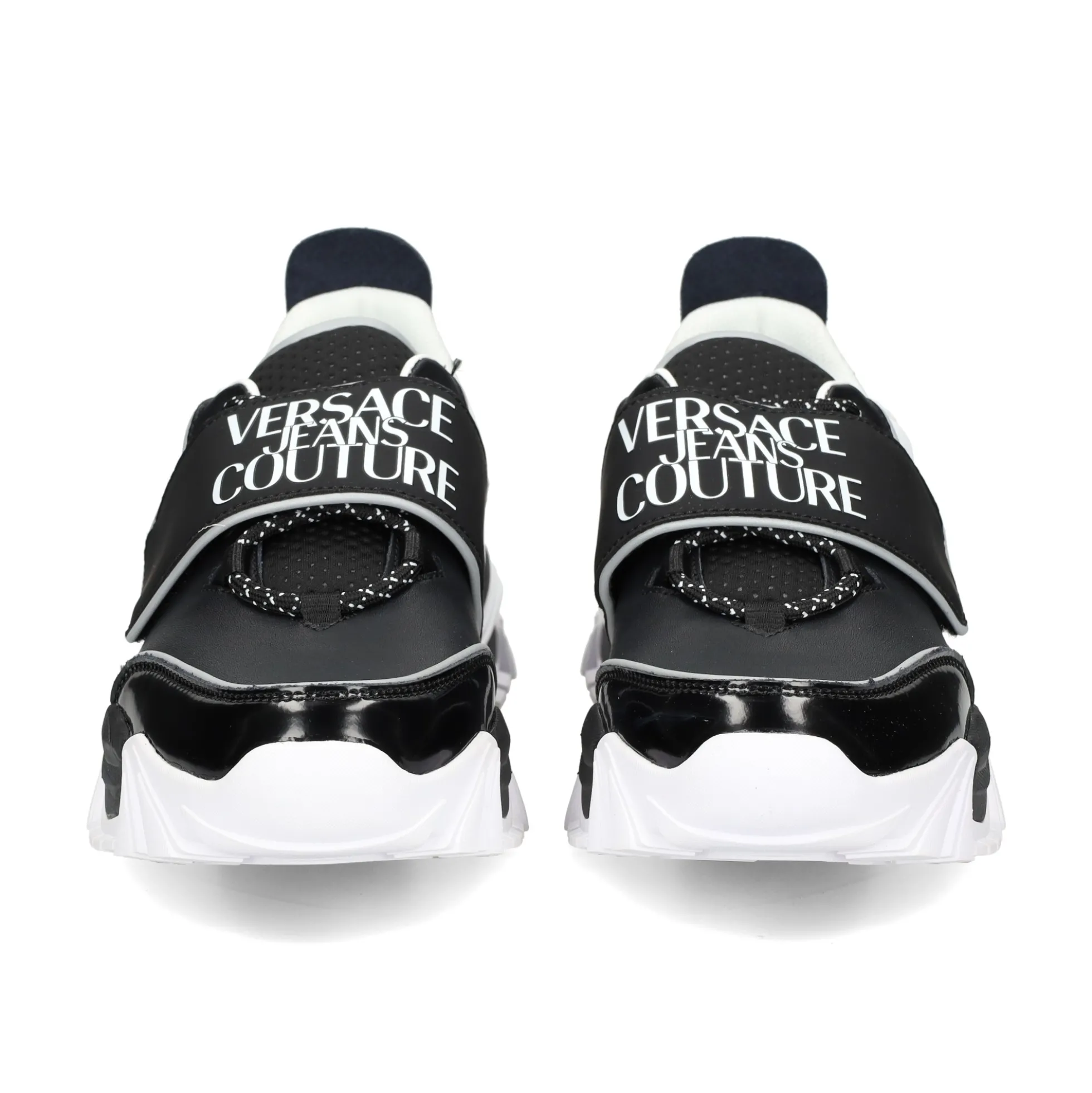 VERSACE JEANS Zapatillas de Hombre 75YA3SIA L01 BLACK/WHITE