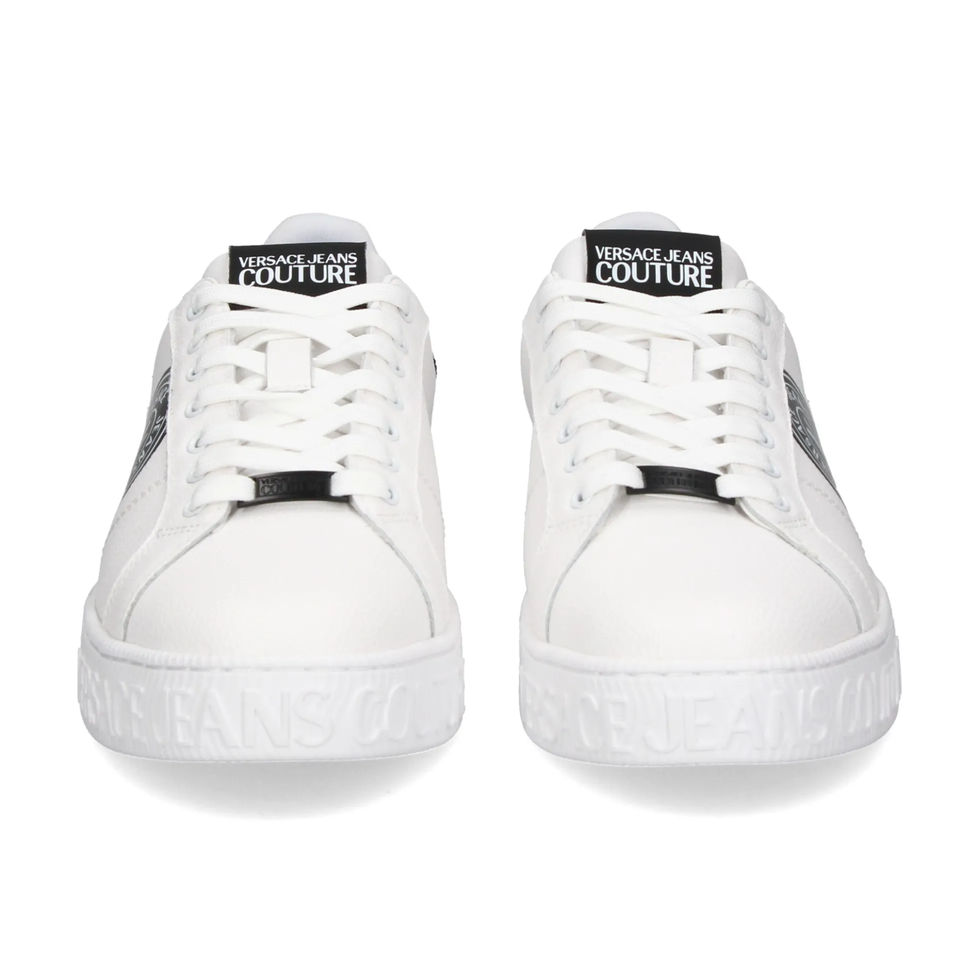VERSACE JEANS Zapatillas de Hombre 75YA3SK1 L02 WHITE/BLACK