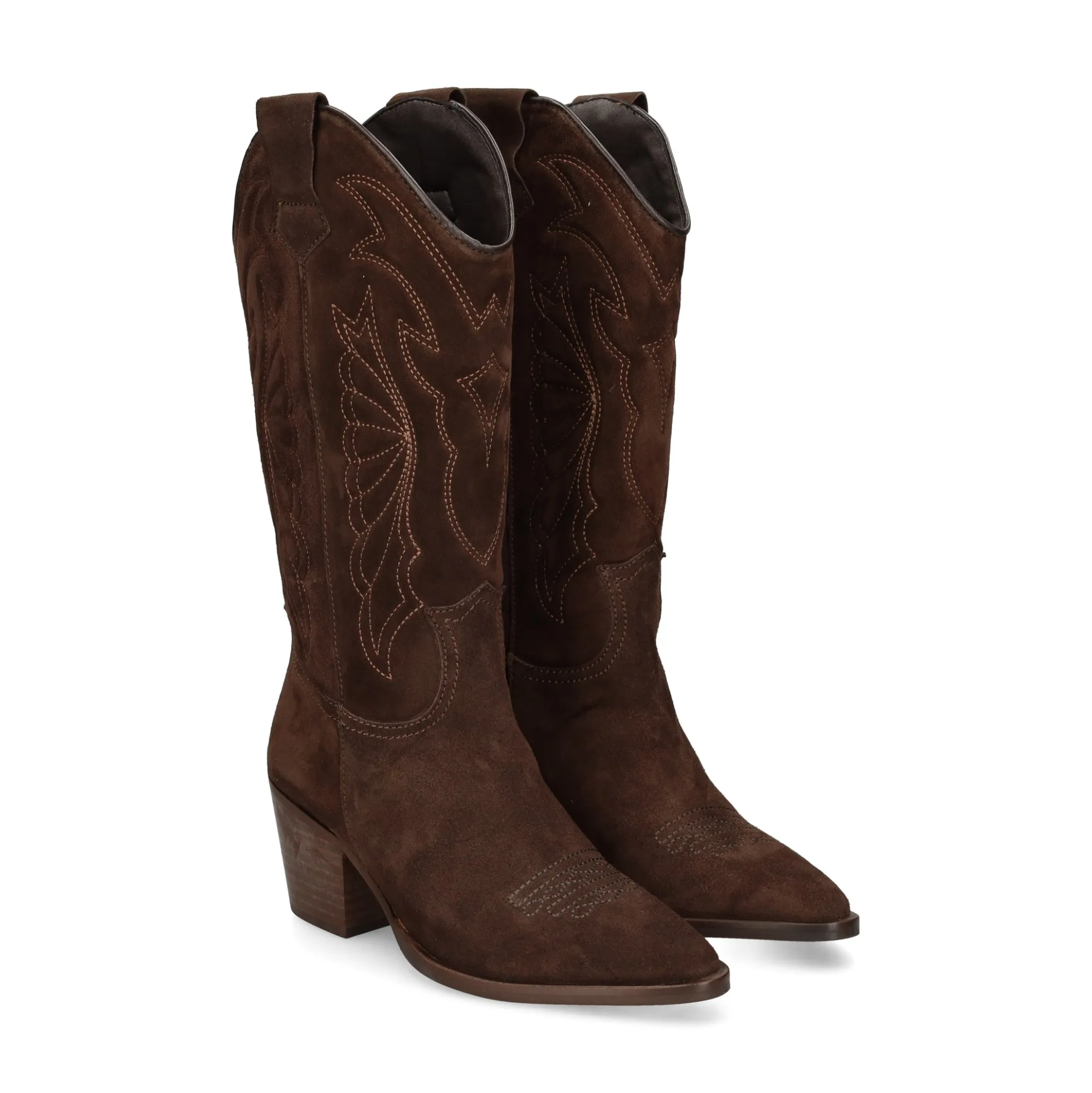 VEXED SHOES COMPANY Botas con tacón de Mujer ROXANA 7460 CHOCOLATE