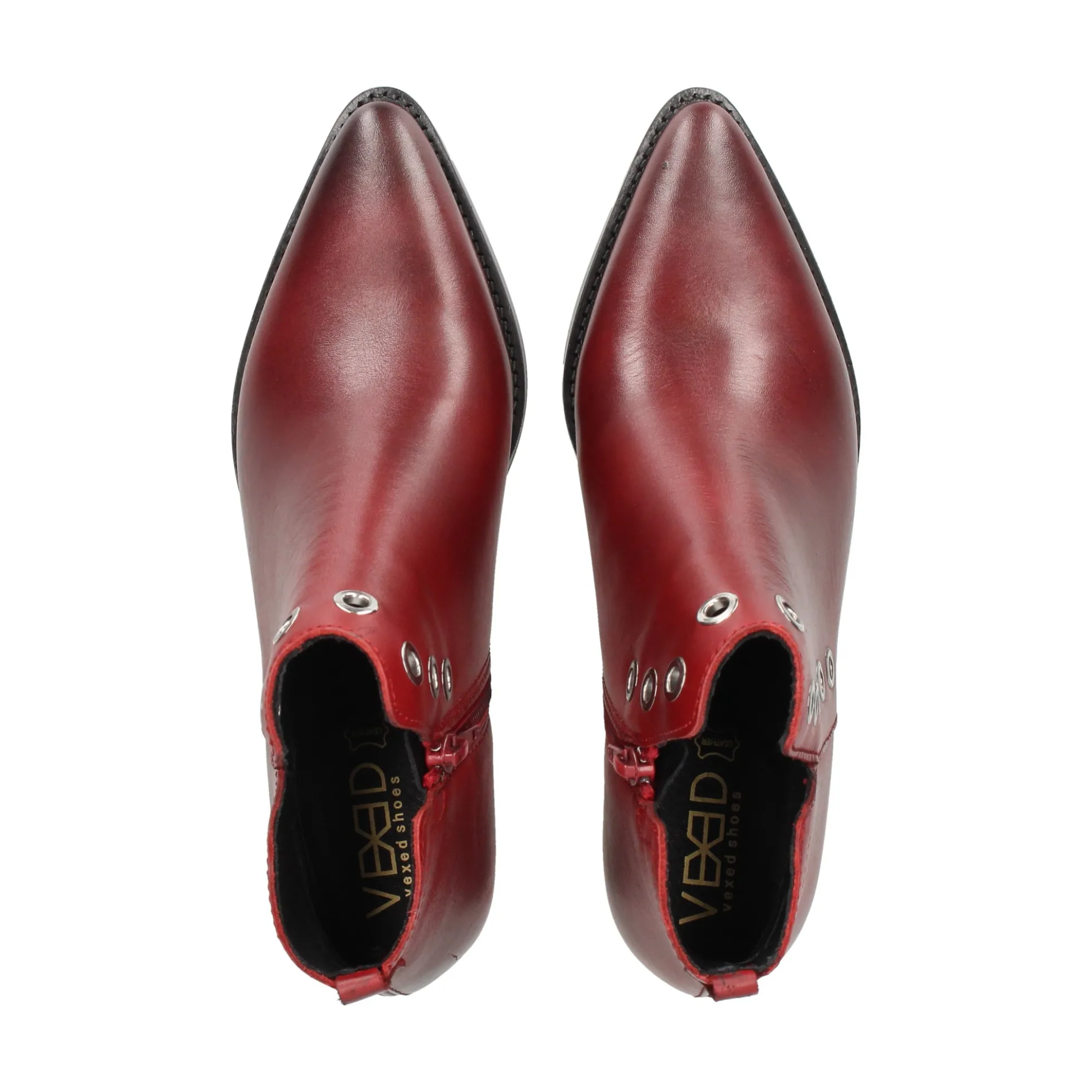 VEXED SHOES COMPANY Botines con tacón de Mujer KILY 7208 BURDEOS