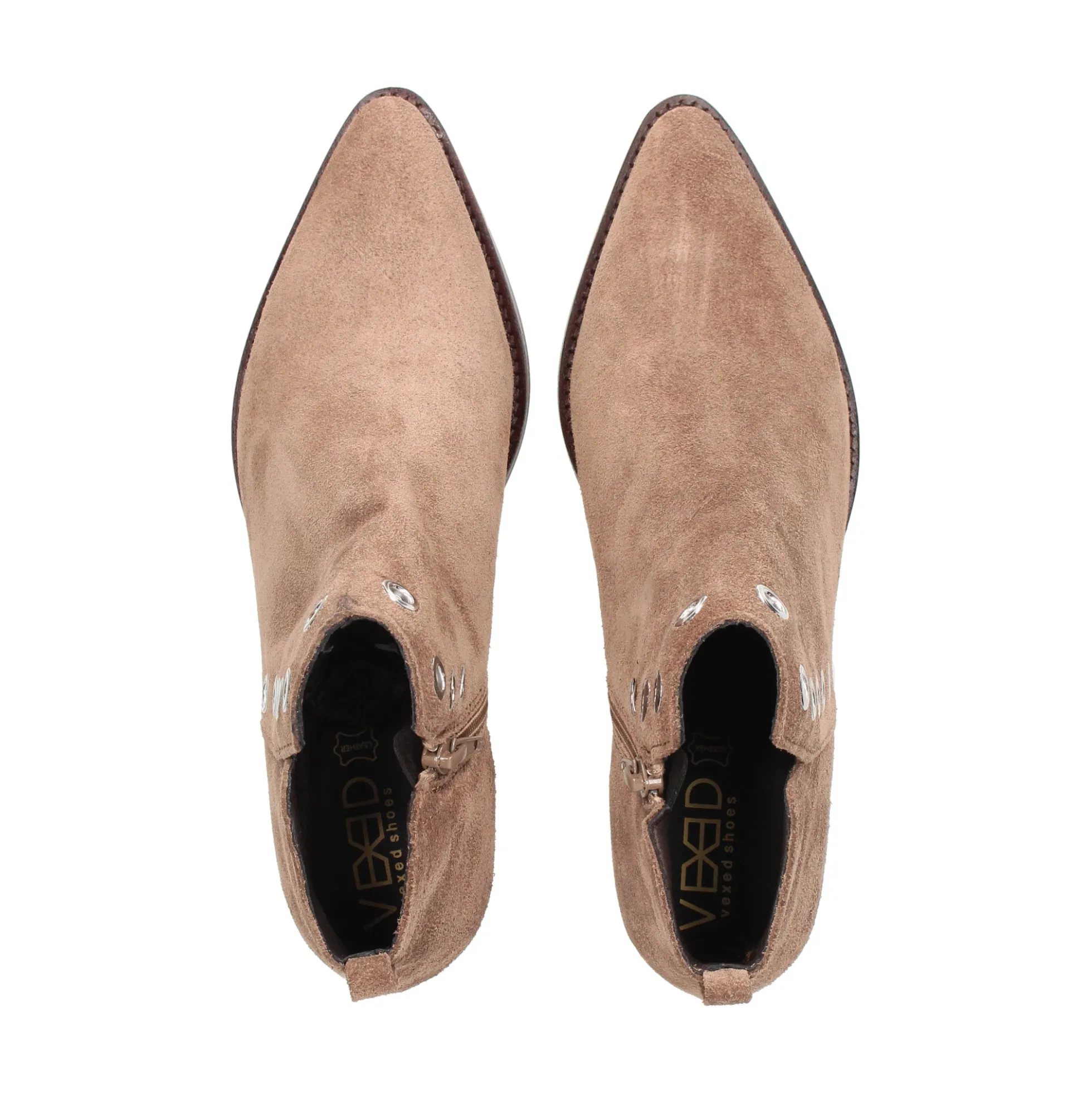 VEXED SHOES COMPANY Botines con tacón de Mujer KILY 7208 TOPO