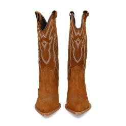 VEXED SHOES COMPANY Botines con tacón de Mujer KADY 7120 COGNAC OSCURO