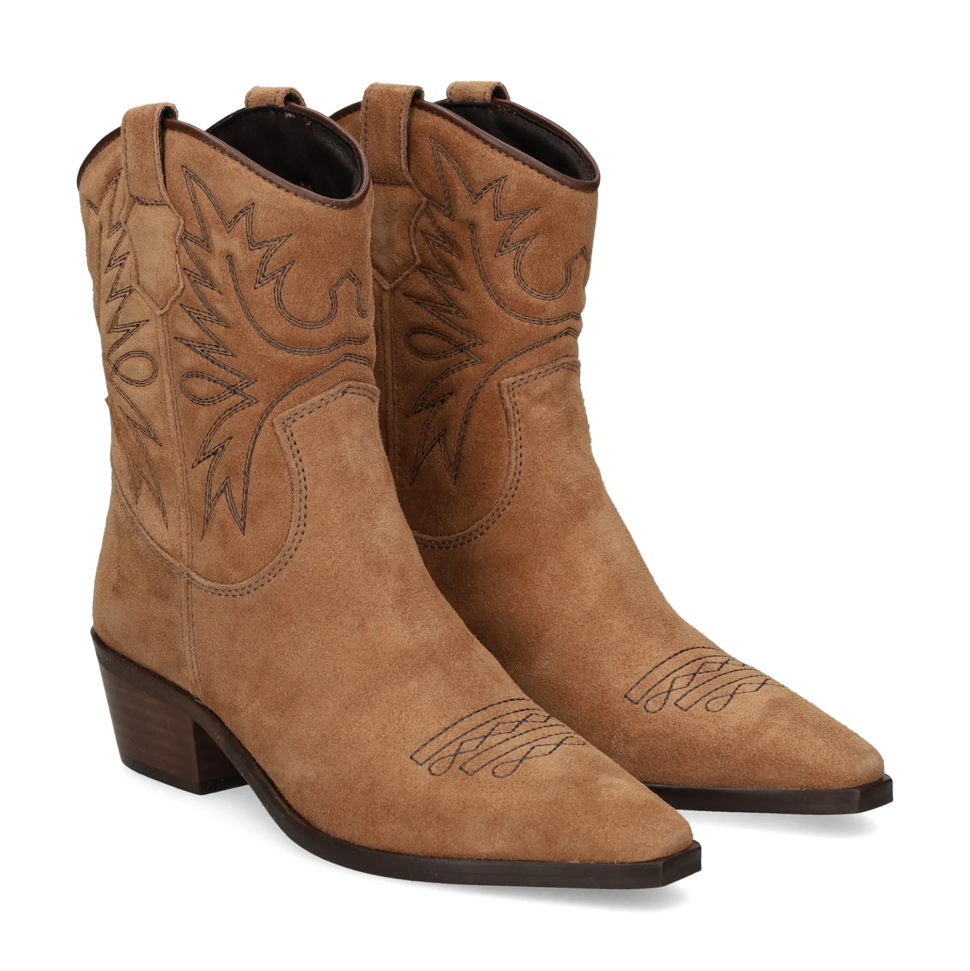 VEXED SHOES COMPANY Botines con tacón de Mujer ALEXA 7405 TAUPE OSCURO