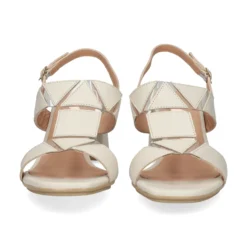 VEXED SHOES COMPANY Sandalias con tacón de Mujer FIONA 23533 MARFIL