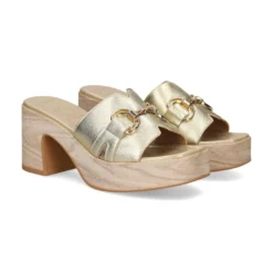 VEXED SHOES COMPANY Sandalias con plataforma de Mujer DAYANA 7390 CHAMPAGNE