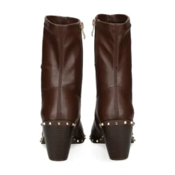 VIBES Botas con tacón de Mujer VB2306 MARRON