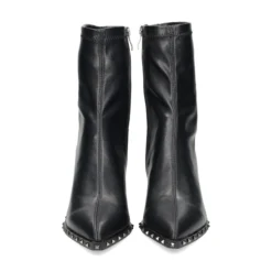 VIBES Botas con tacón de Mujer VB2306 NEGRO