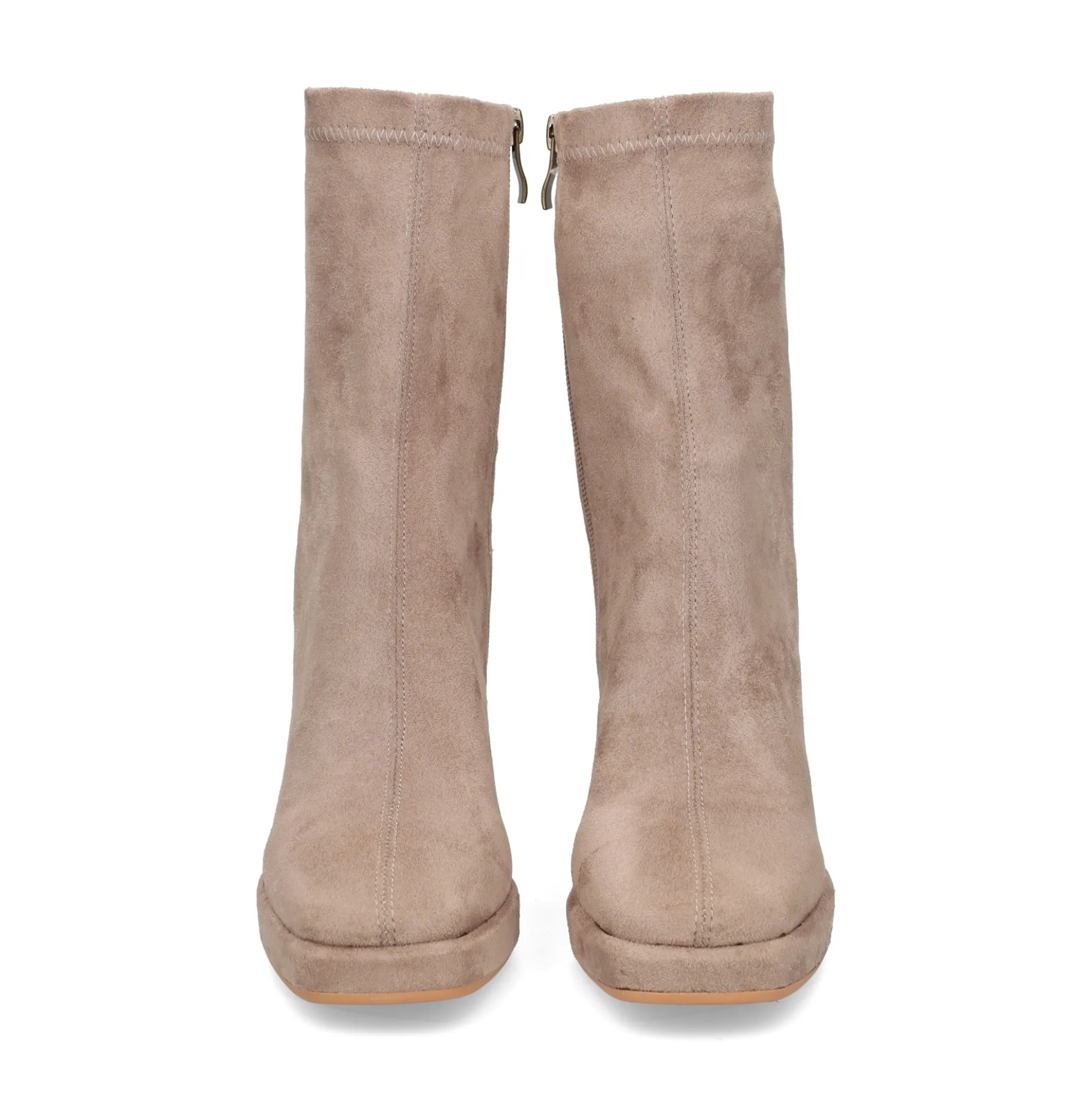 VIBES Botines con tacón de Mujer VB2310 SAND