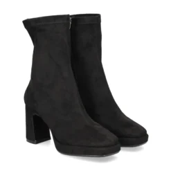 VIBES Botines con tacón de Mujer VB2310 NEGRO