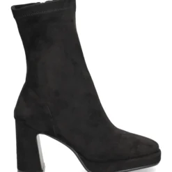 VIBES Botines con tacón de Mujer VB2310 NEGRO