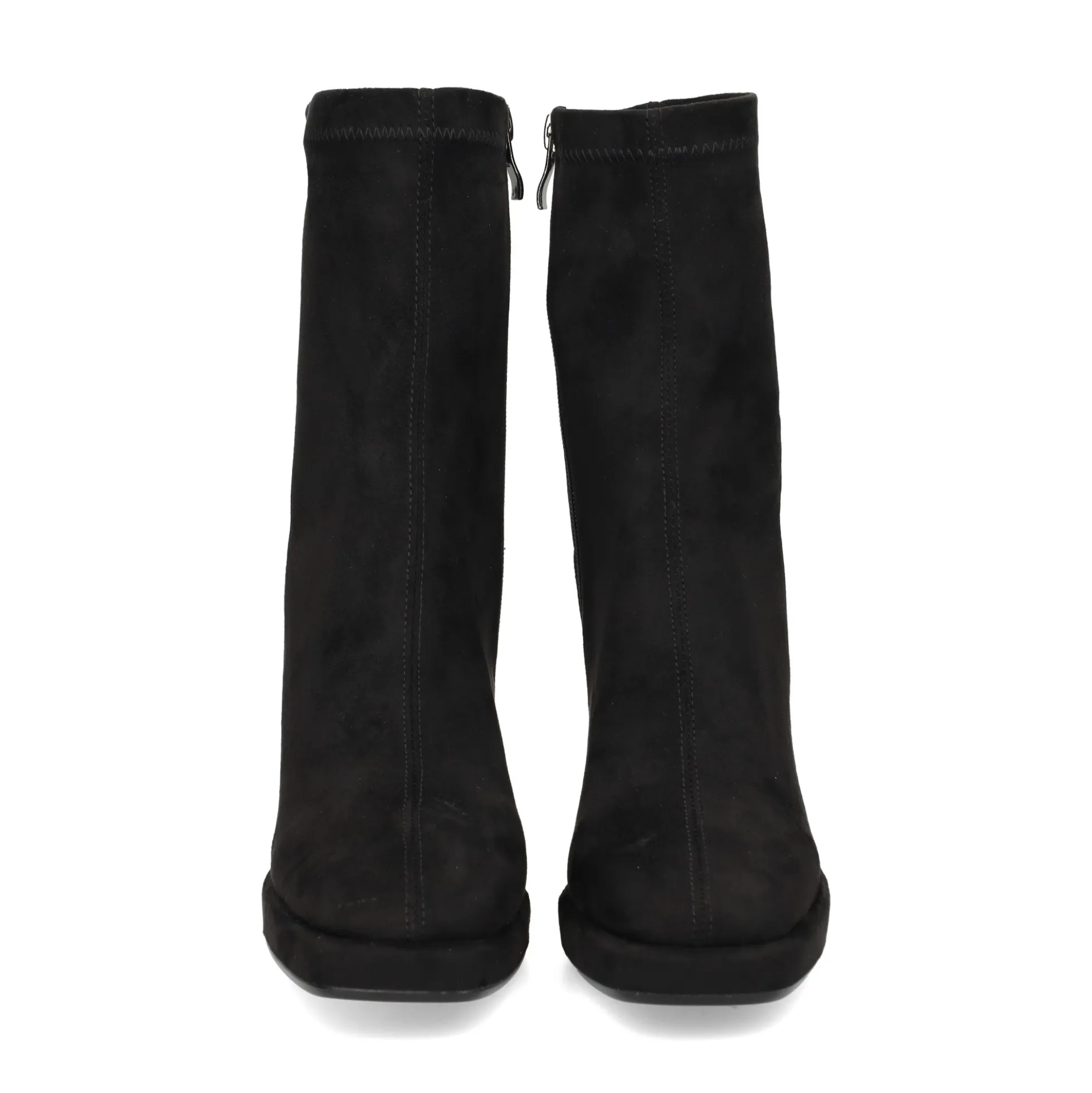 VIBES Botines con tacón de Mujer VB2310 NEGRO